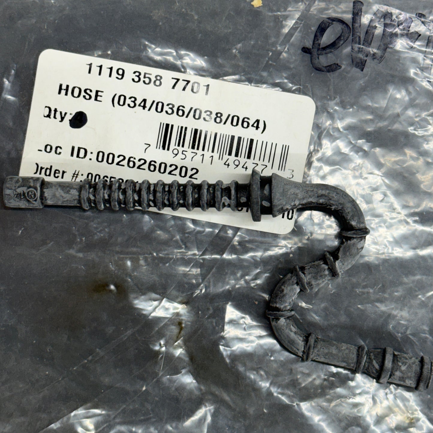 064 OEM Stihl fuel line 034 036 038