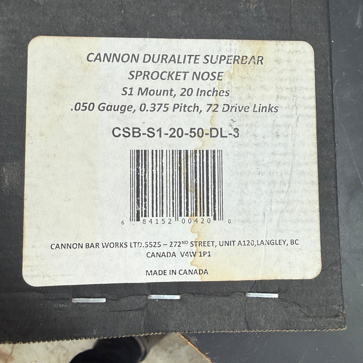 Cannon Duralite Superbar 20"