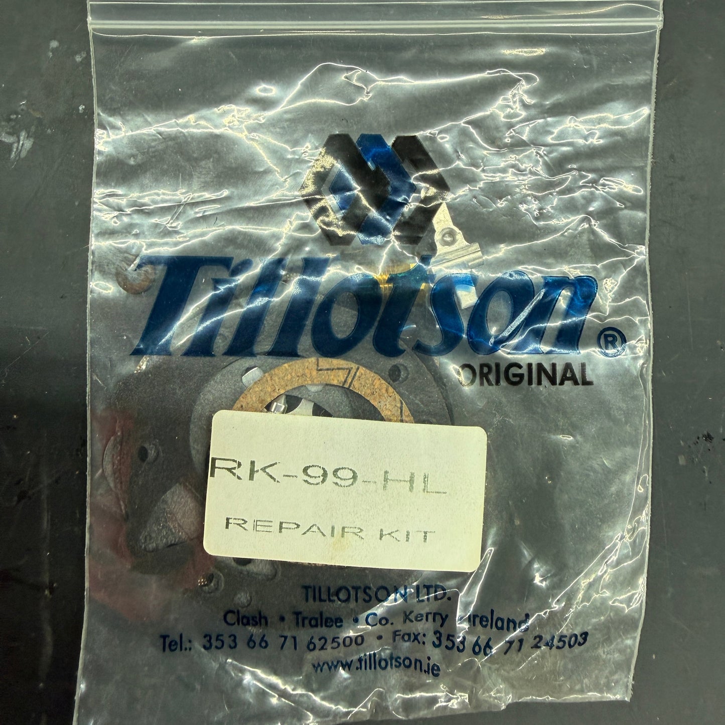 OEM TILLOTSON RK-99-HL Carburetor repair kit, carb kit