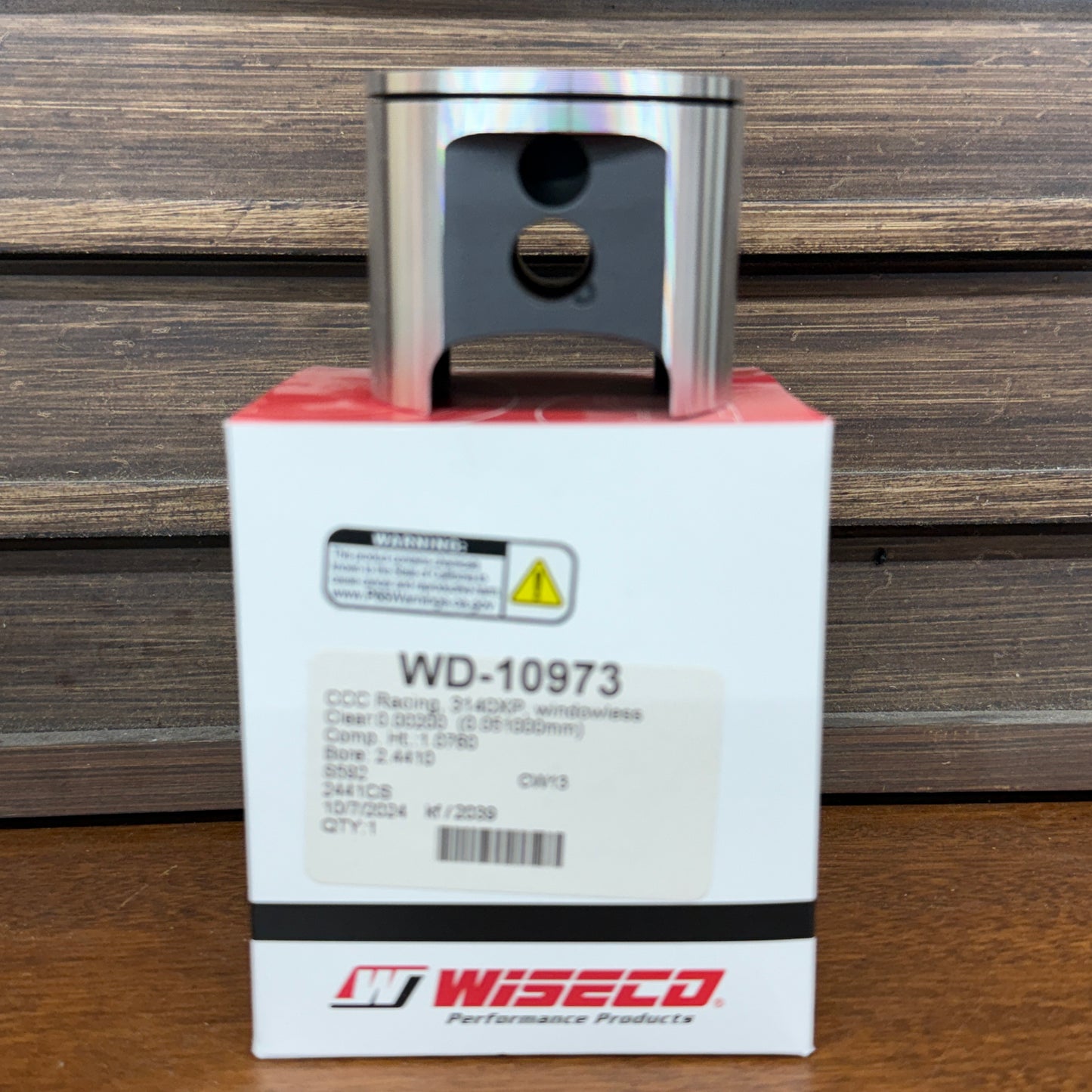 CCC RACING 62mm windowless Husqvarna big bore 3120 or 3140 race piston by Wiseco