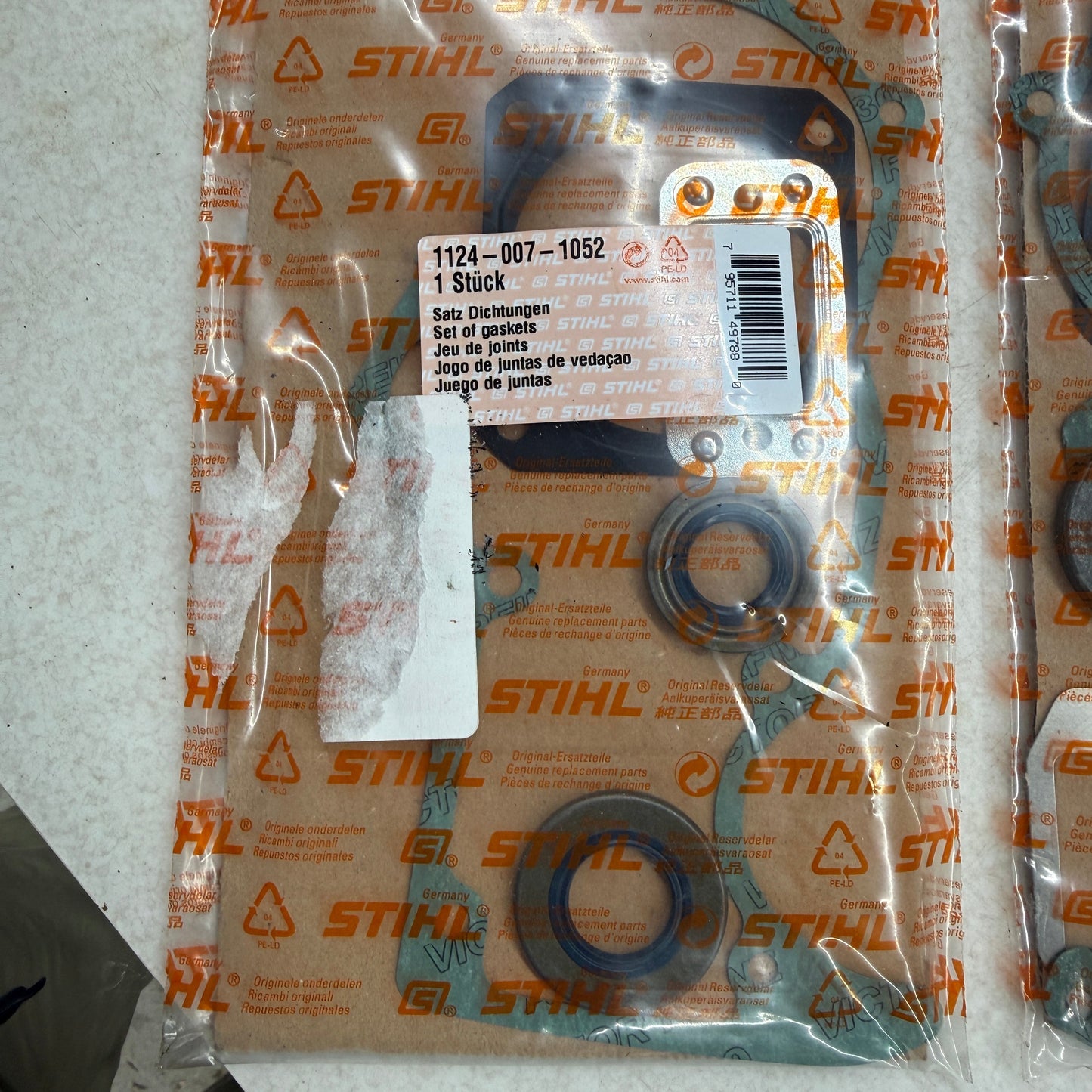 OEM Chainsaw complete gasket sets  - many models