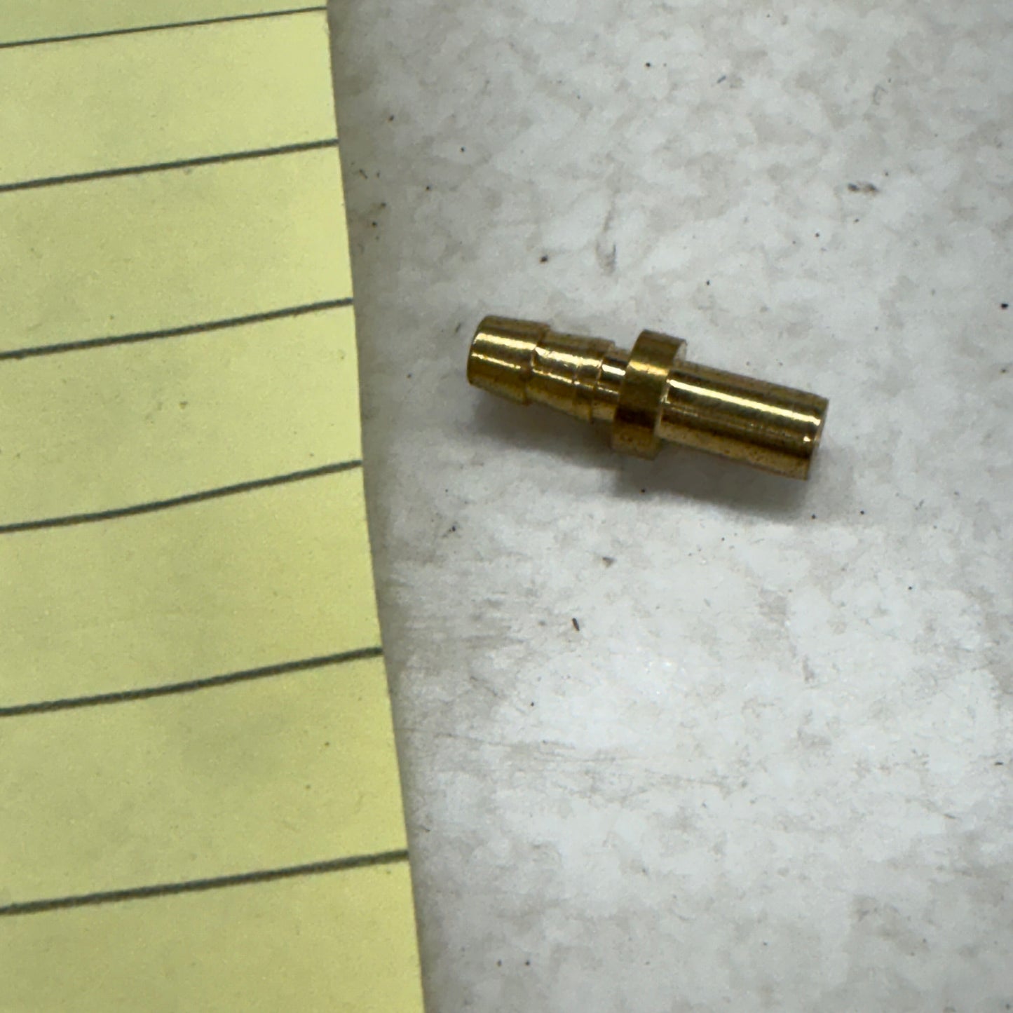 TILLOTSON 68-289 straight impulse nipple brass