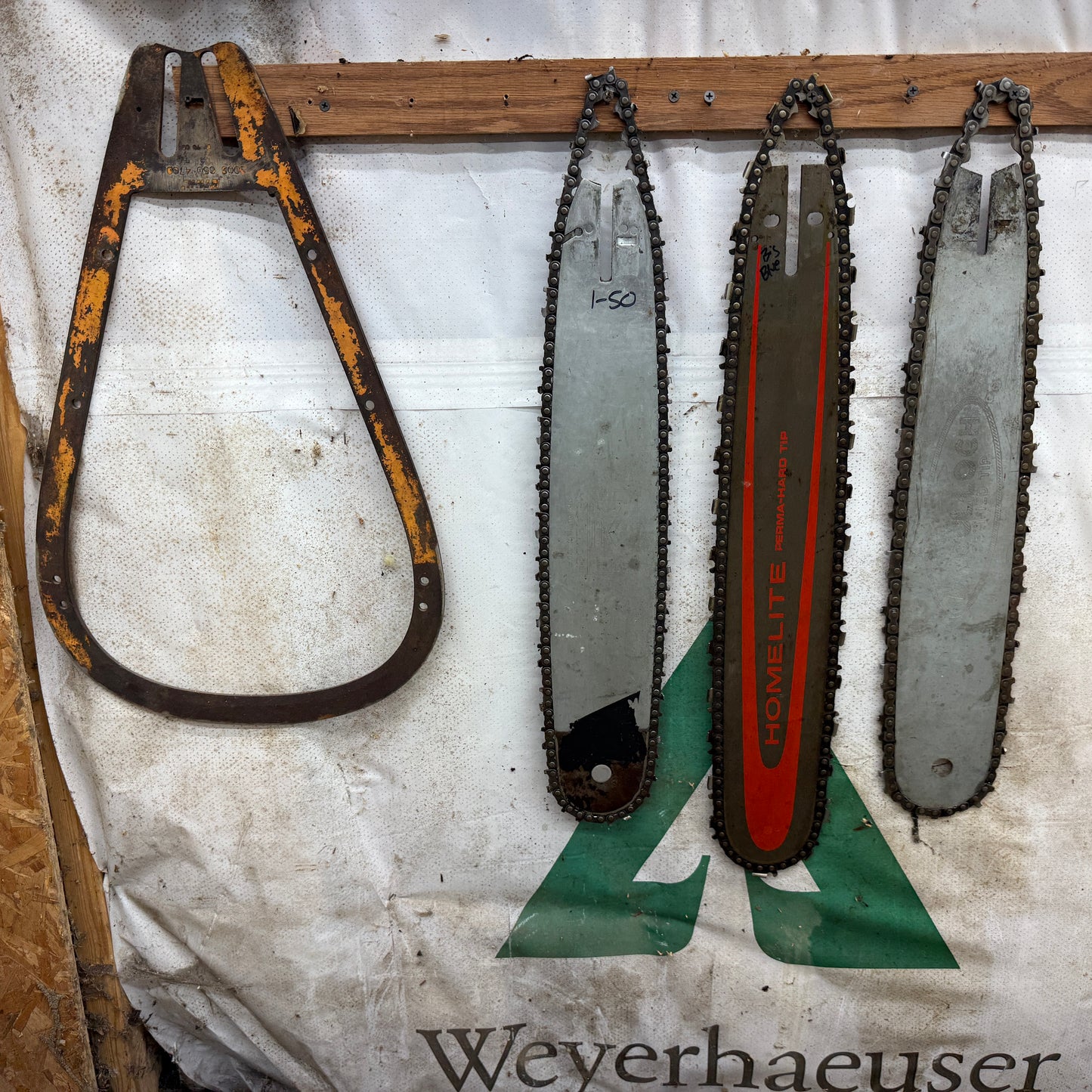 New Old Stock Guide Bars with Logos
