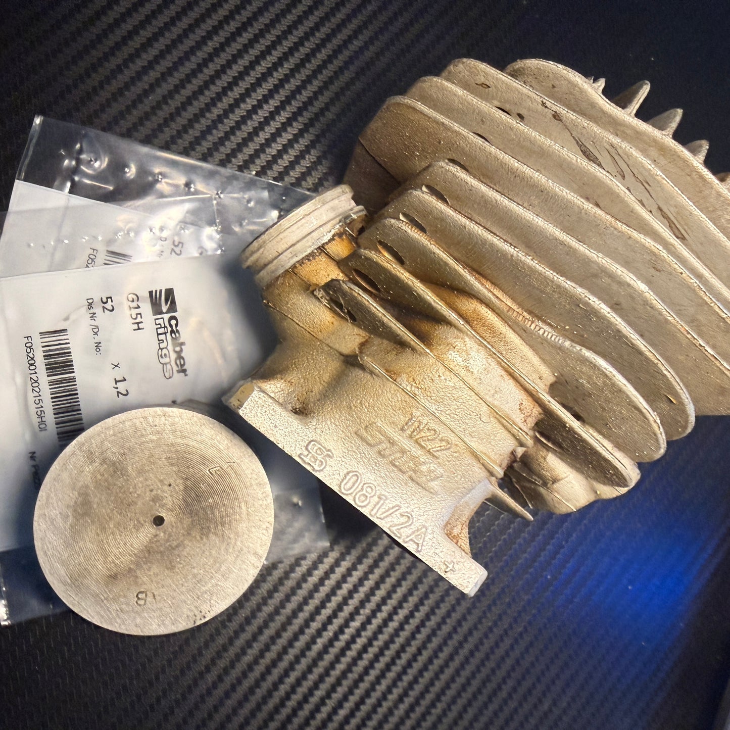 Stihl 064 used OEM piston and cylinder