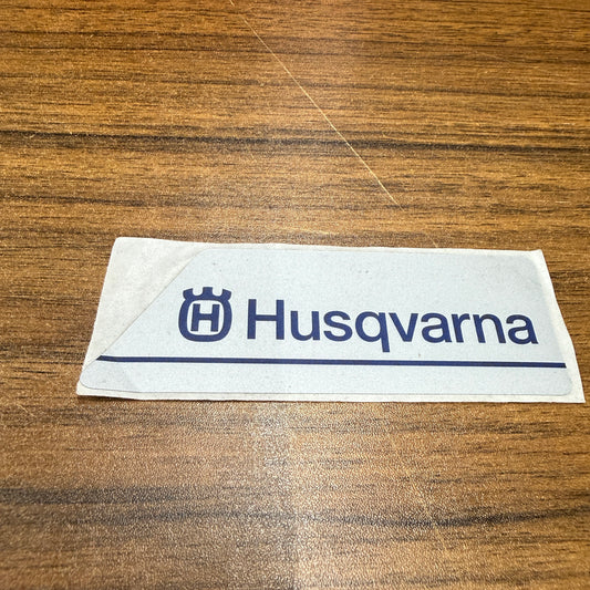 OEM Husqvarna Cutch Cover Decal - Small