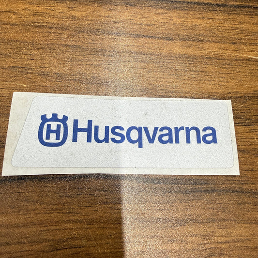 OEM Husqvarna Cutch Cover Decal - Large
