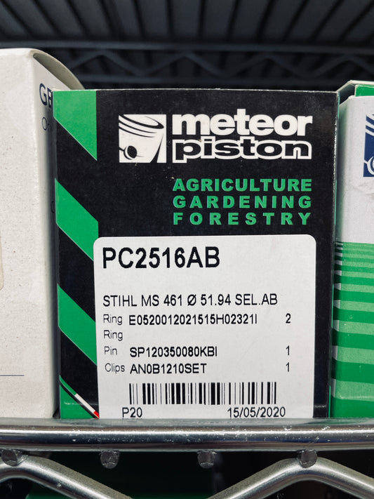 STIHL MS461 Meteor piston kit PC2516AB 51.94mm
