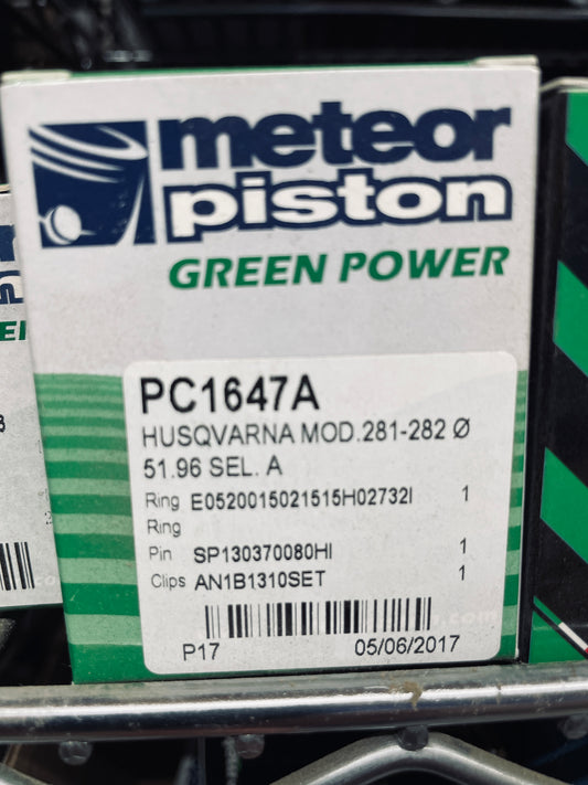 Husqvarna 181 281 Meteor Chainsaw Piston PC1647 3 varieties
