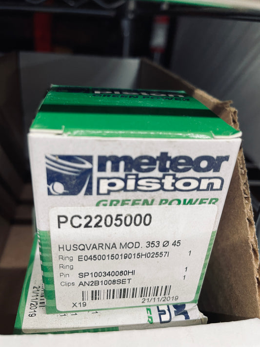 Husqvarna 353 BIG BORE 346xp NE Meteor Chainsaw Piston 45mm PC2205000